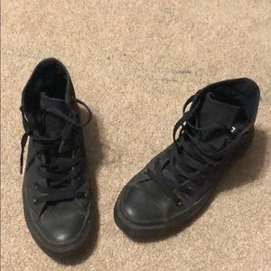 Black converse